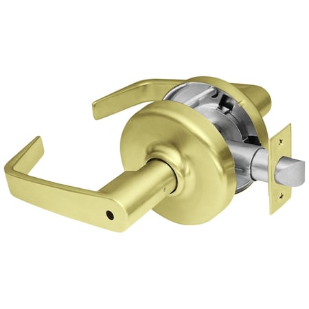 Corbin Russwin Grade 1 Privacy Cylindrical Lock, Newport Lever, Non-Keyed, Satin Brass Finish, Non-handed CL3520 NZD 606